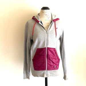 Gray Burgundy Diesel Men’s Jacket